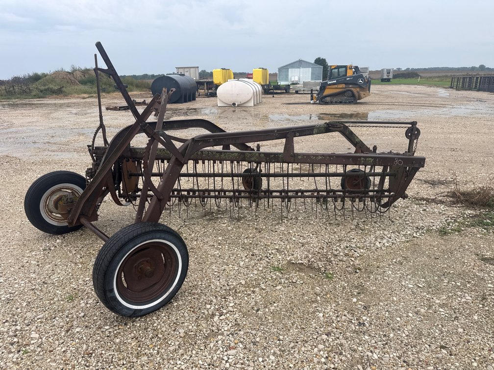 Antique John Deere rake