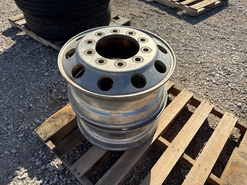 Pair of truck rims