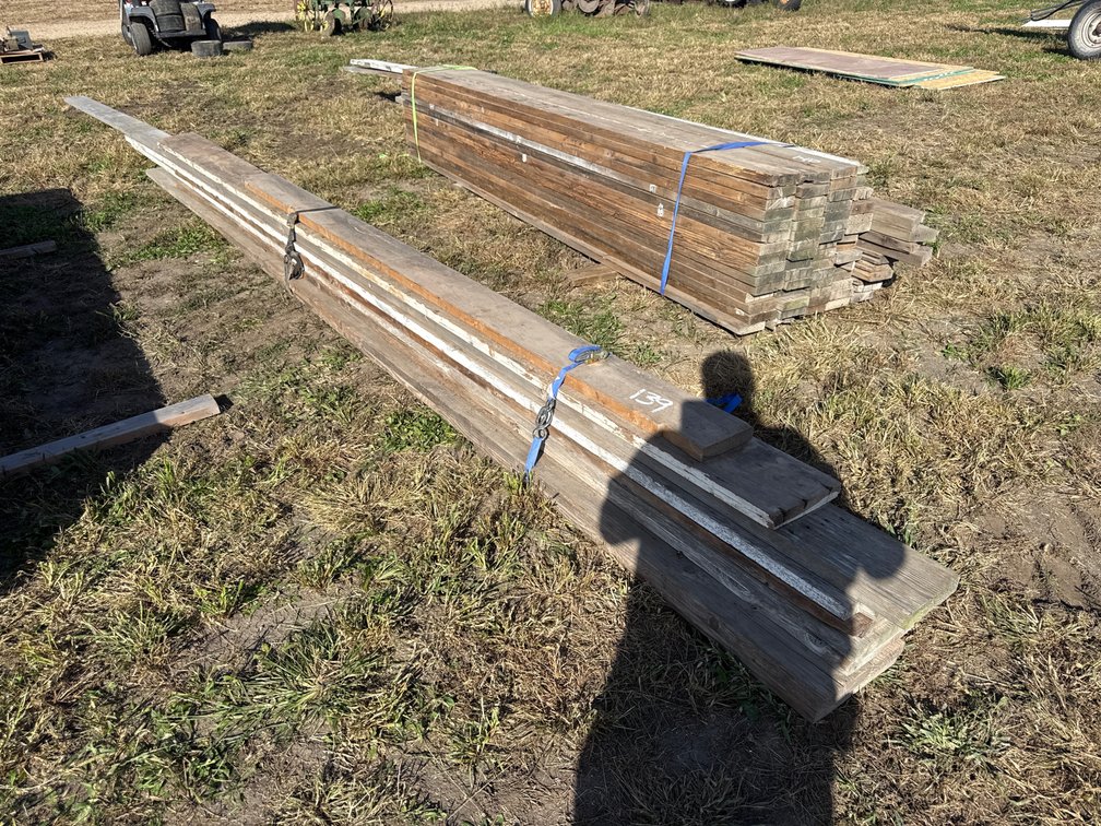 Used lumber.