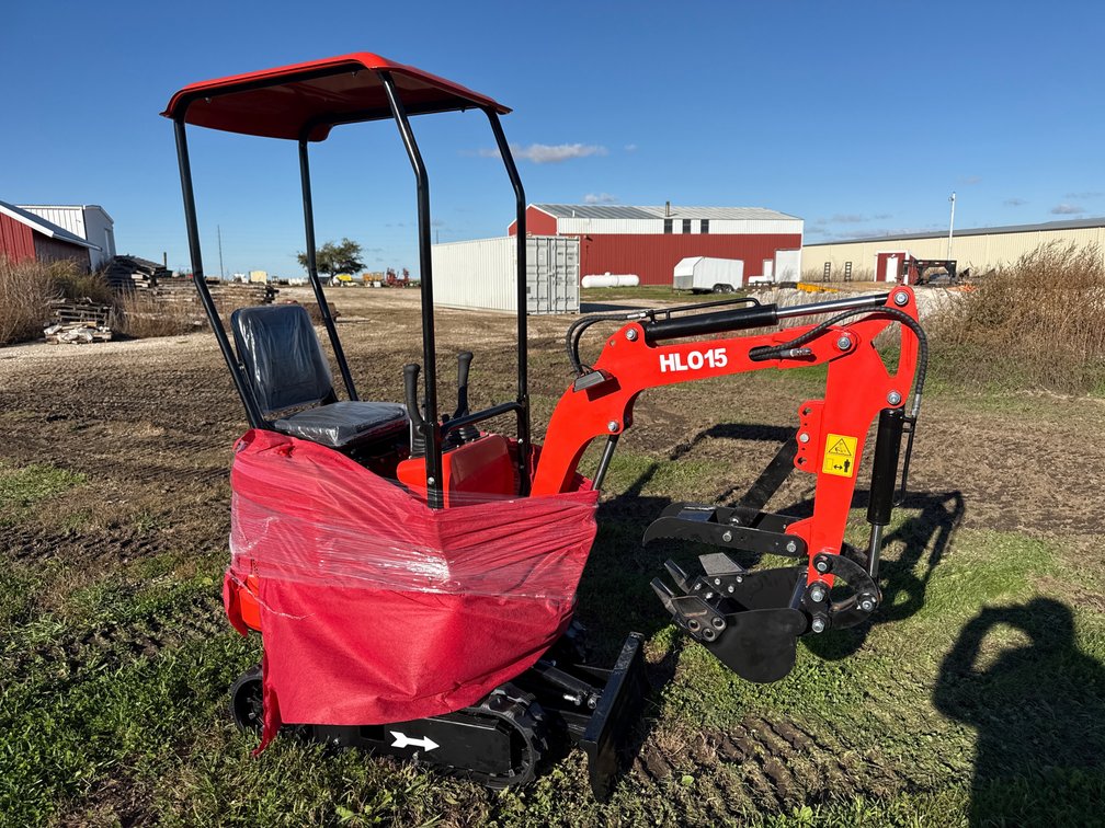 New mini excavator