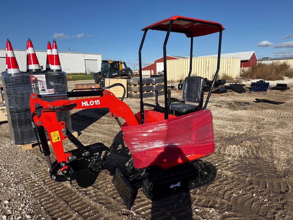 New mini excavator
