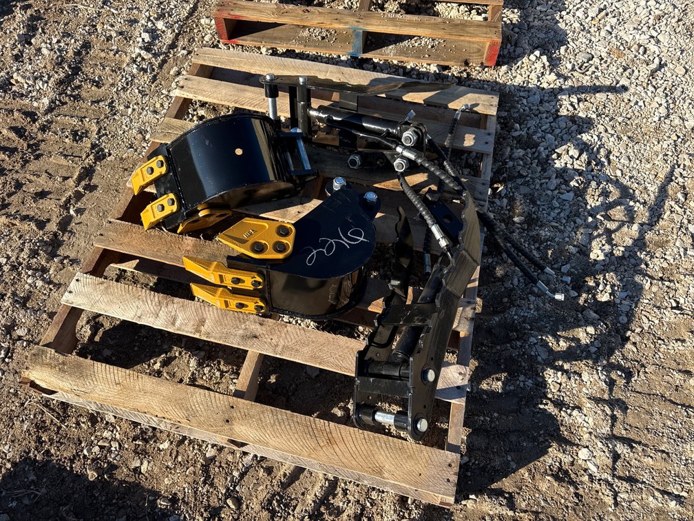 Mini excavator attachments.
