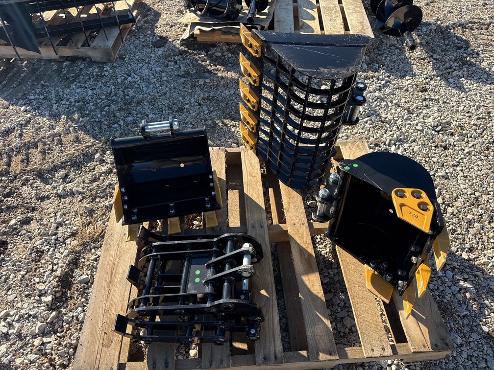 Mini excavator attachments