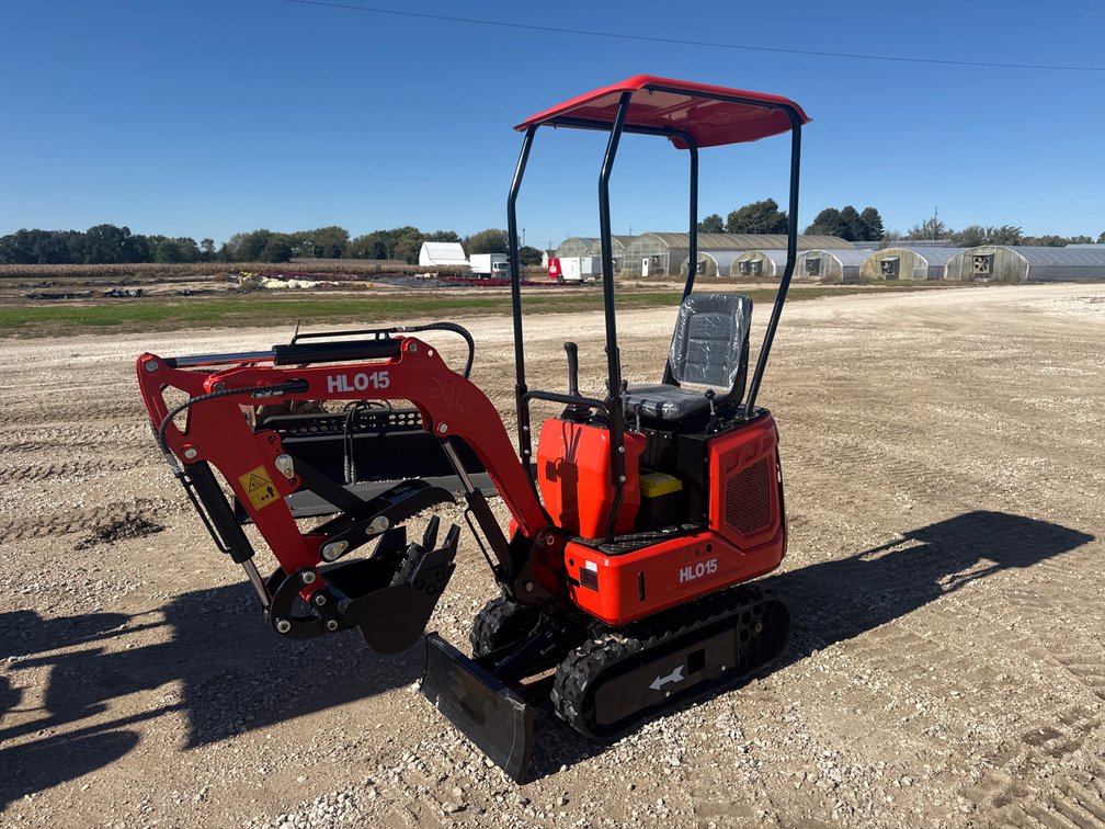 New mini excavator