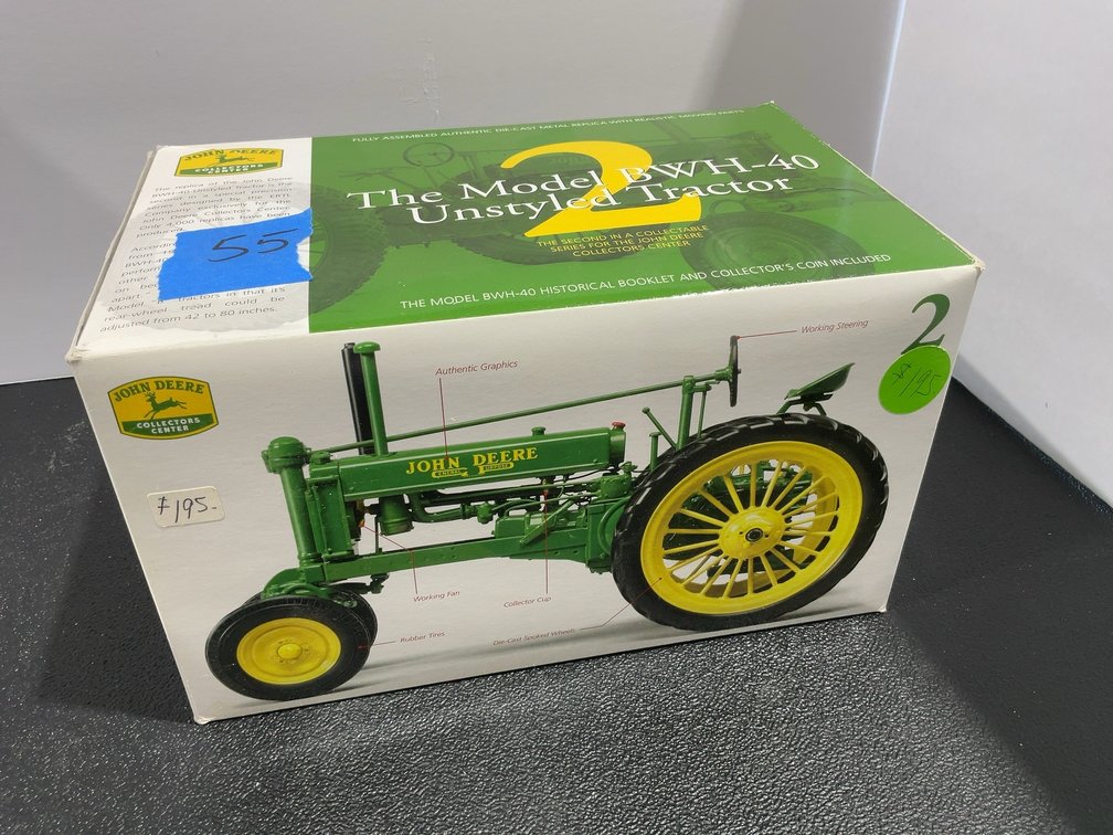 John Deere BWH-40 on rubber