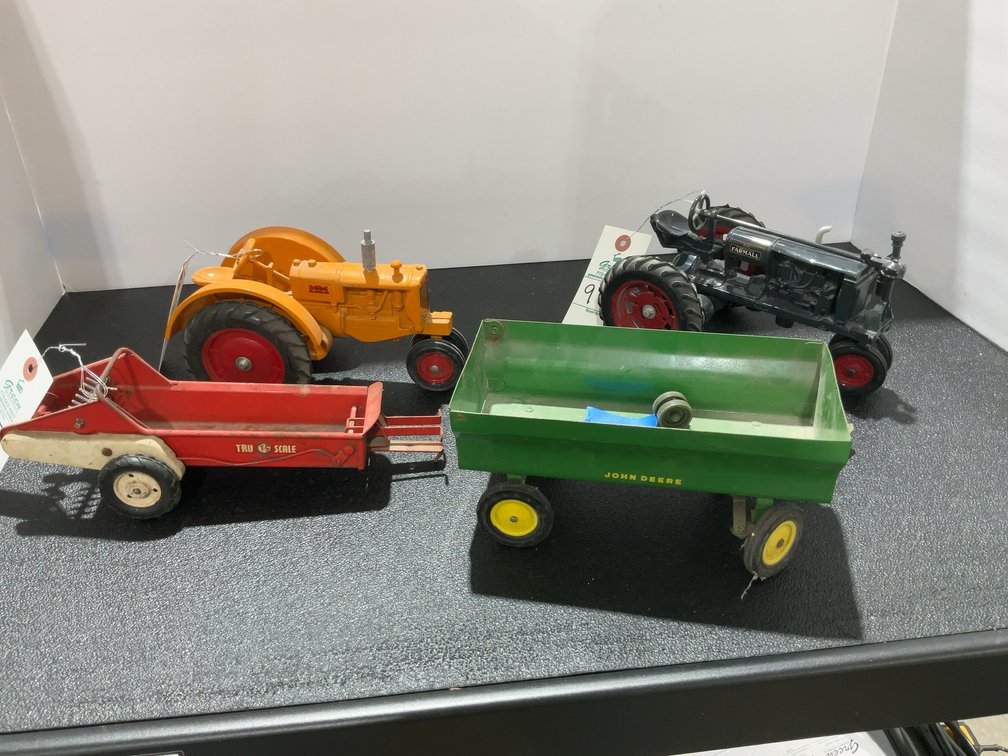 Tractors, spreader, wagon