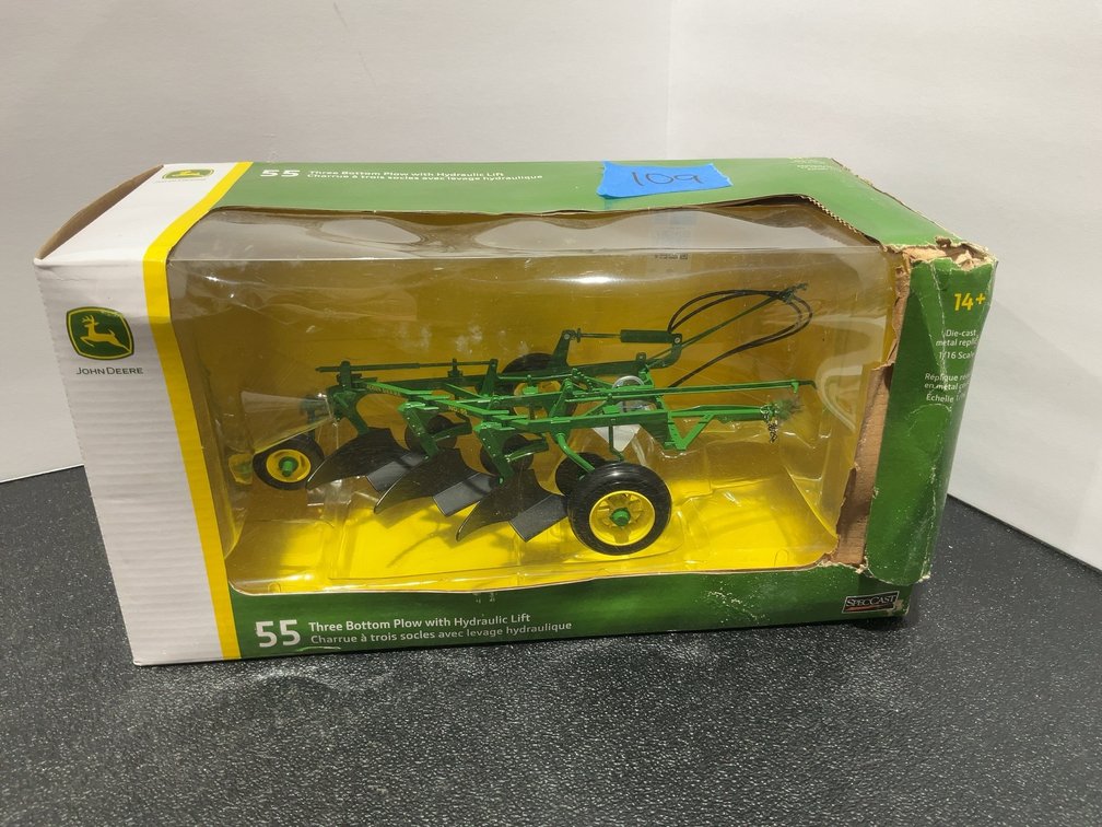 John Deere 55 3 bottom plow