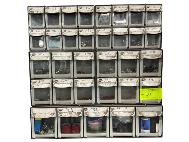 Image for Light Bulb Rack w/ Contents