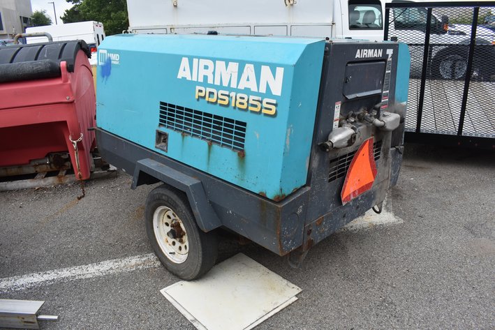 Image for Airman PDS185S Trailer Mounted Rotary Screw Diesel Air Compressor