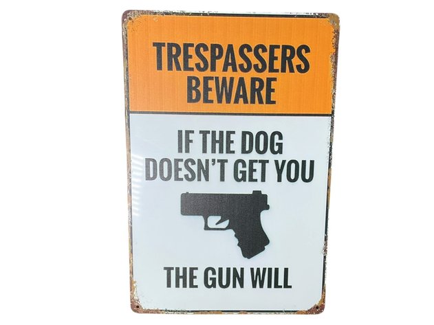 Image for Metal Sign