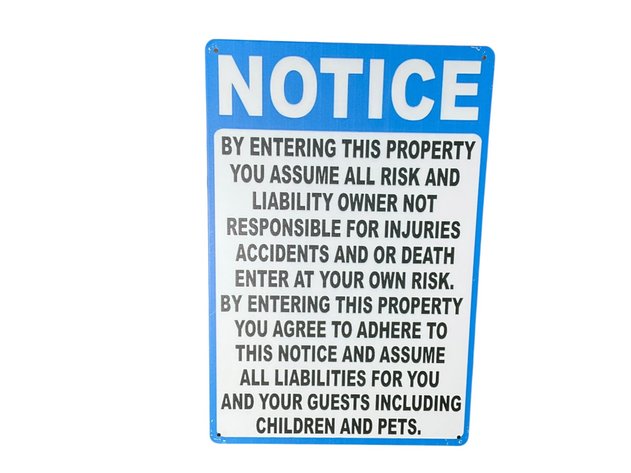 Image for Metal Sign