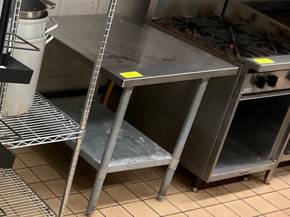 Stainless Steel Work Table