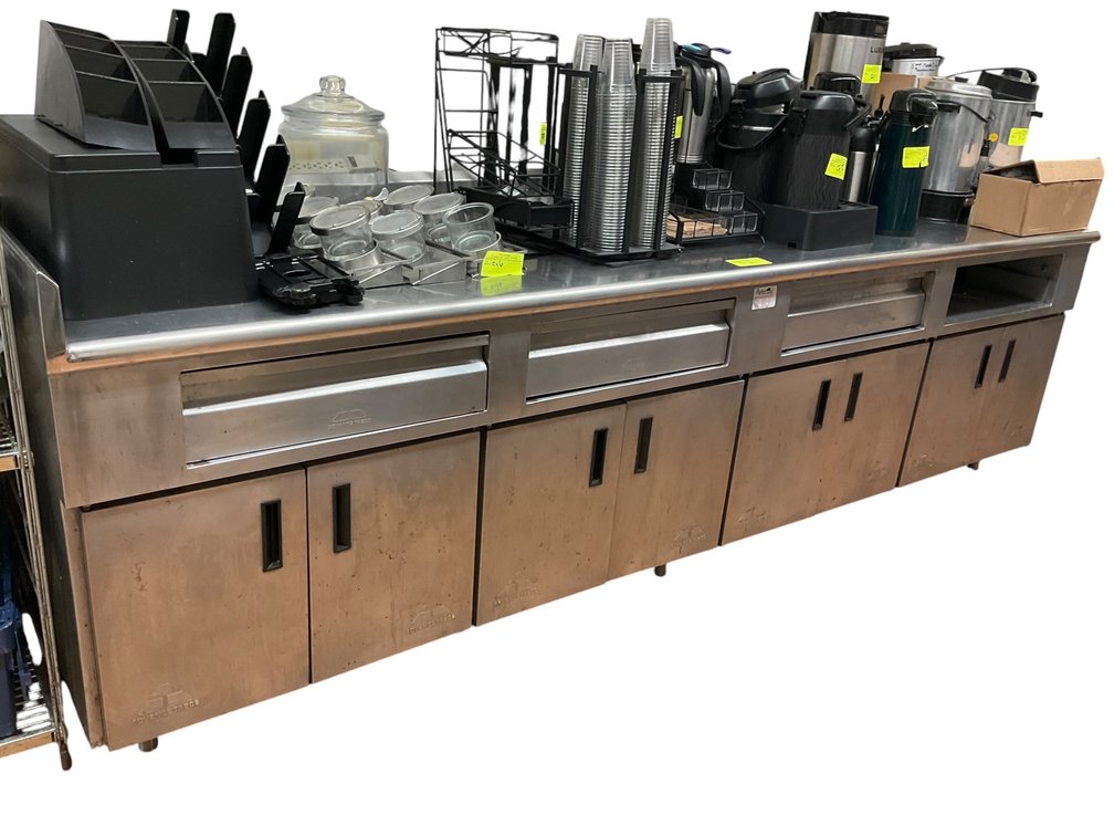 Stainless Steel Serving Counter