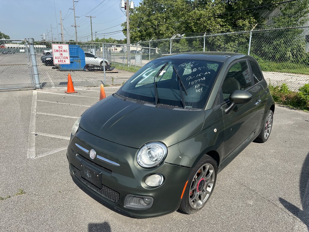 2012 Green Fiat 500 