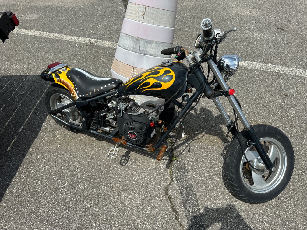 Black/Yellow Minibike