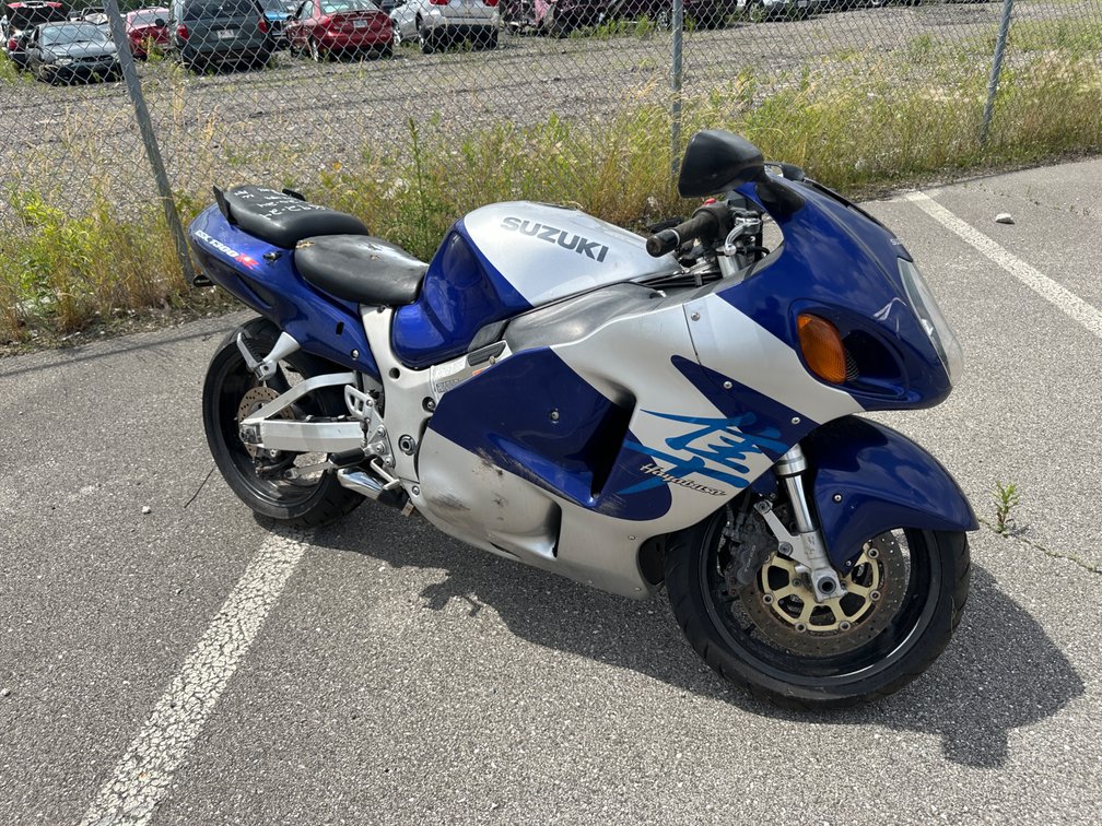 2000 Blue Suzuki GSX1300R