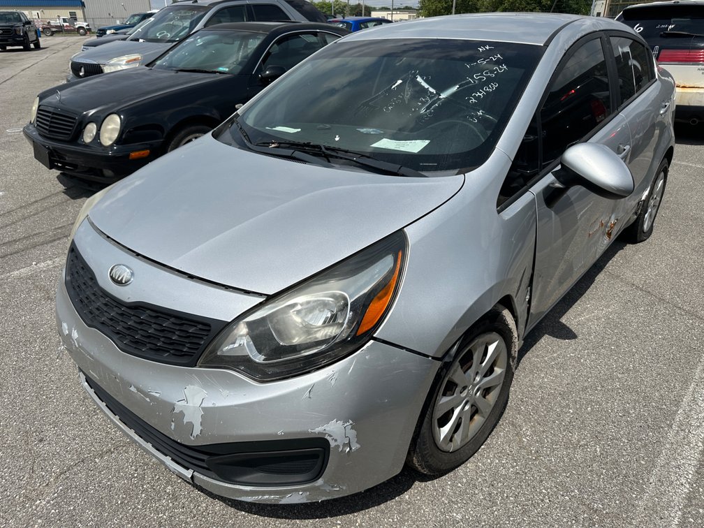 2013 Silver Kia Rio