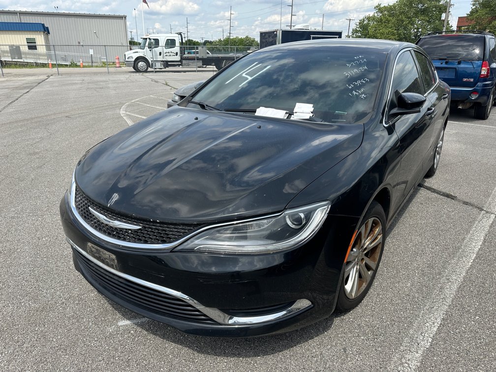 2015 Black Chrysler 200