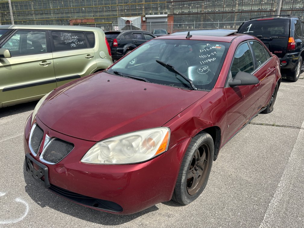 2009 Maroon Pontiac G6
