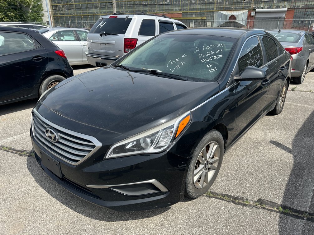2017 Black Hyundai Sonata