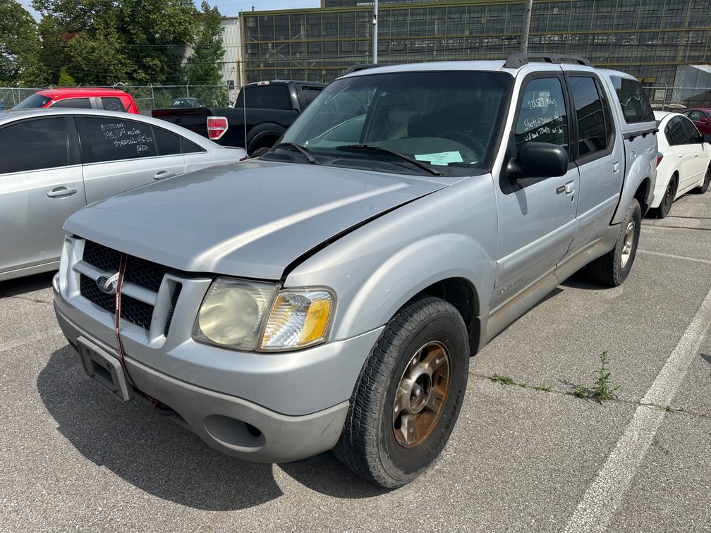 2001 Silver Ford Explorer Sport Trac