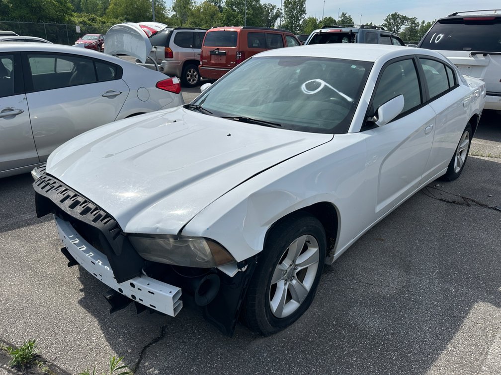 2014 White Dodge Charger 