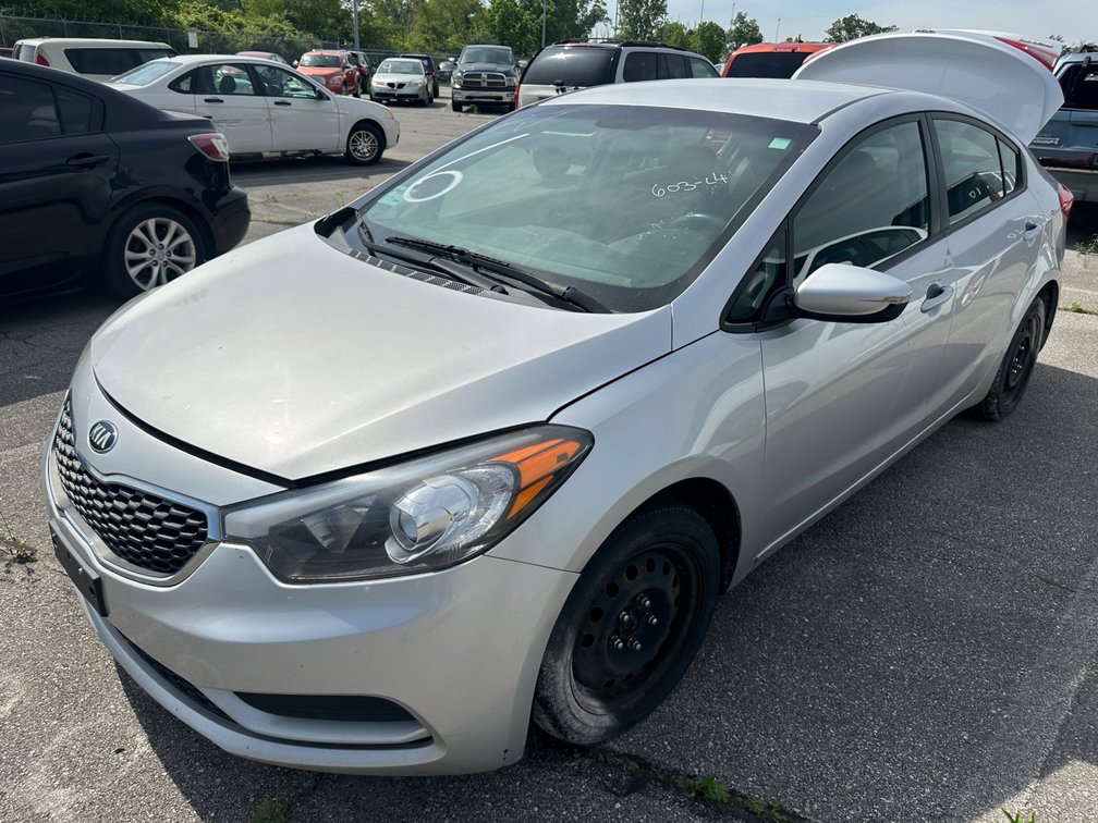 2016 Silver Kia Forte 