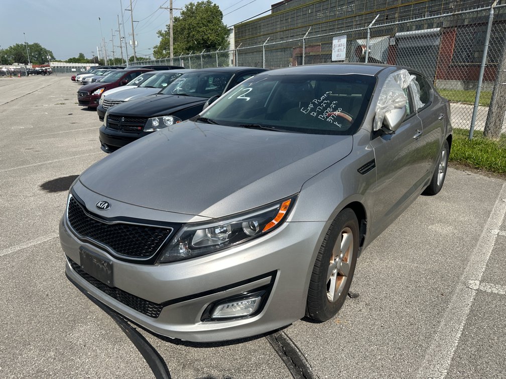 2015 Silver Kia Optima 