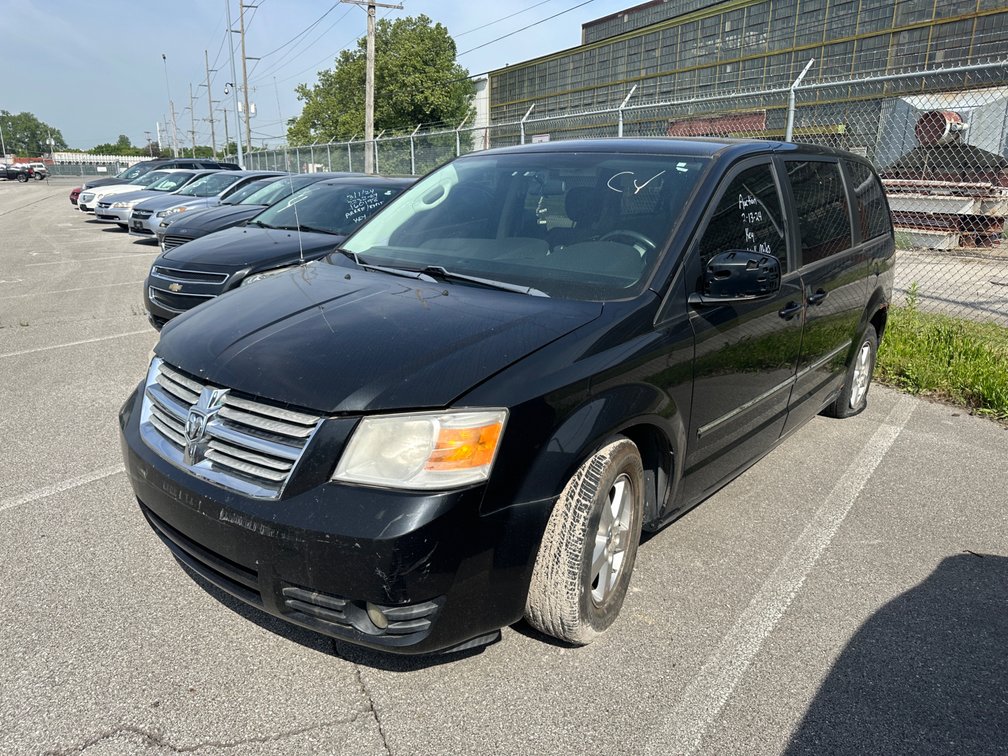 2008 Black Dodge Grand Caravan Van