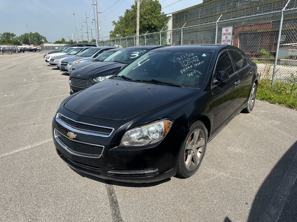2012 Black Chevrolet Malibu