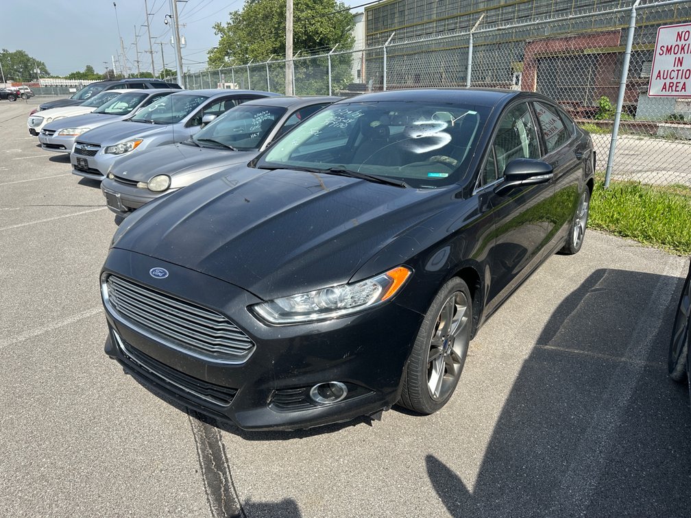 2014 Black Ford Fusion 