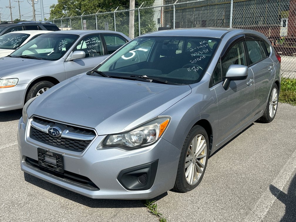 2012 Silver Subaru Impreza