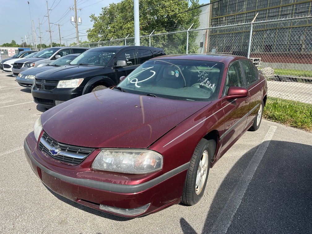 2001 Maroon Chevrolet Impala