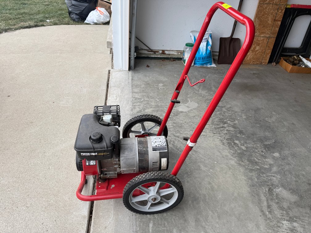 G- Porter Cable 3250 Watt Electric Generator