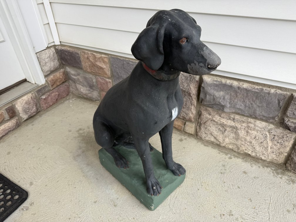G- Dog Statue