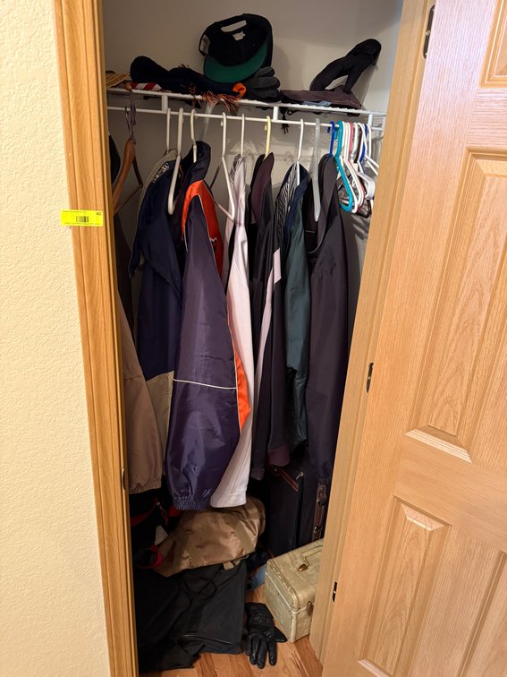 H- Contents Of Closet