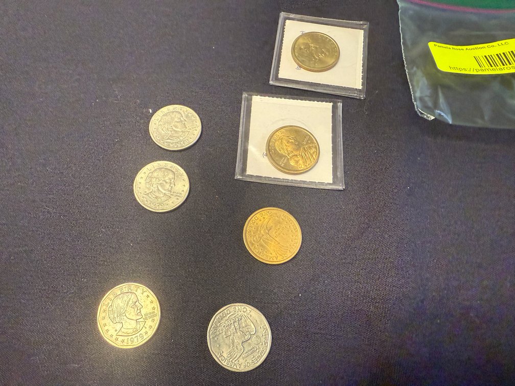 Susan B Anthony's & Gold Dollars