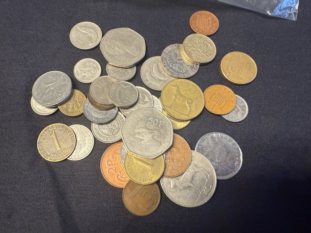 Assorted Foreign Coins
