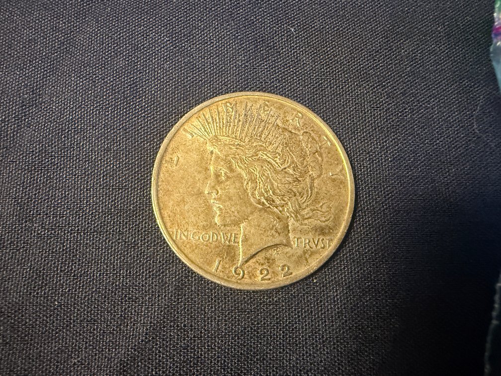 1922 Peace Dollar