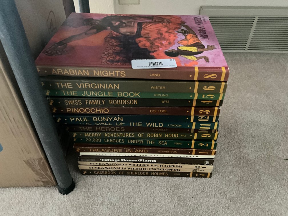 LR- Assorted Books