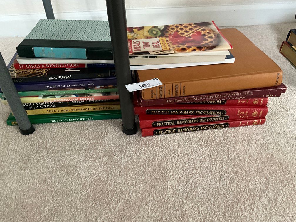 LR- Assorted Books