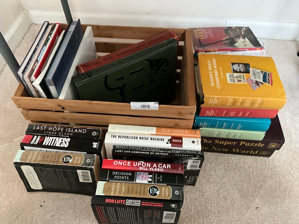 LR- Assorted Books & Year Books