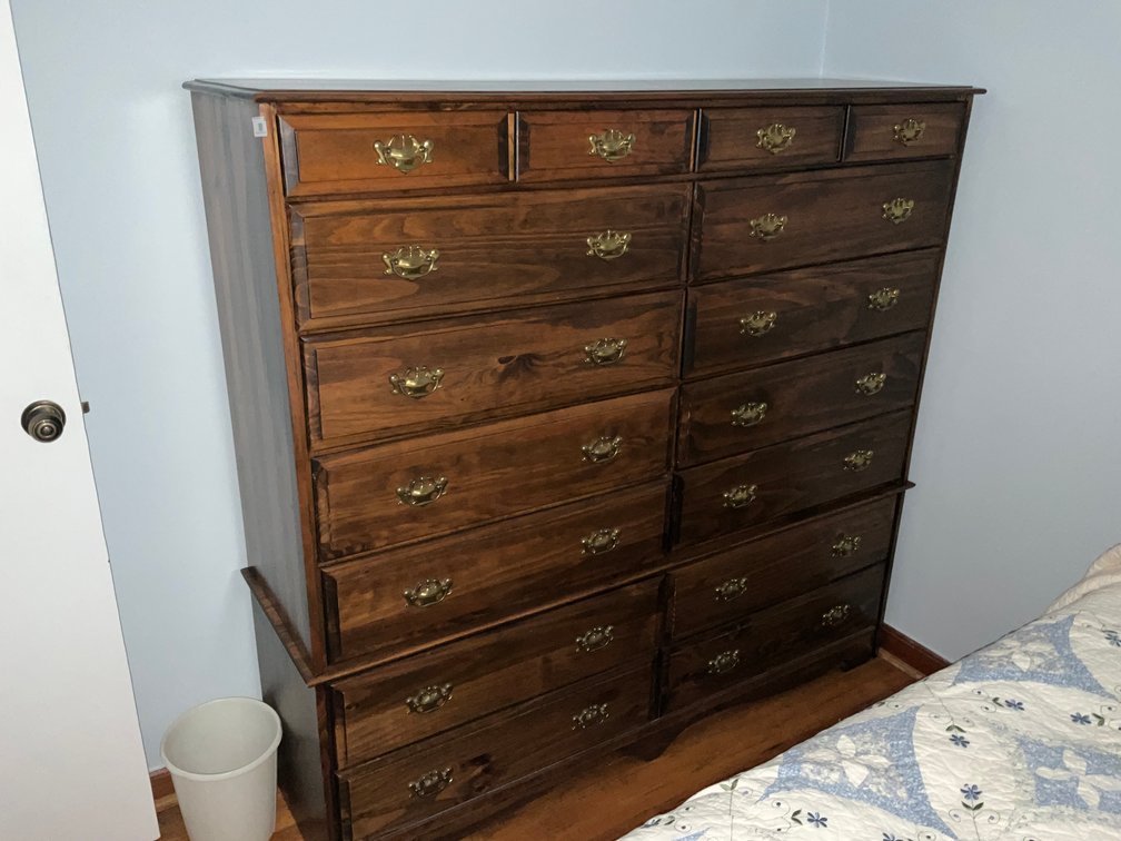 LR- (2) Wood Dressers