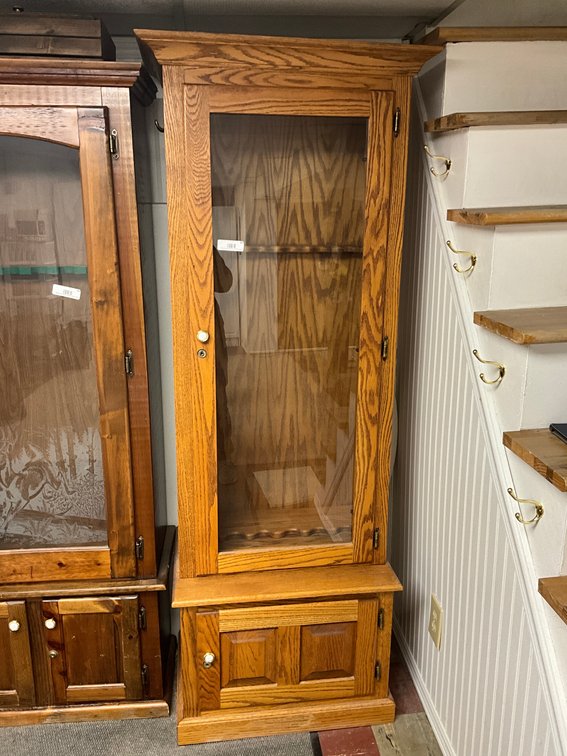 DOWN- Wood Gun Cabinet
