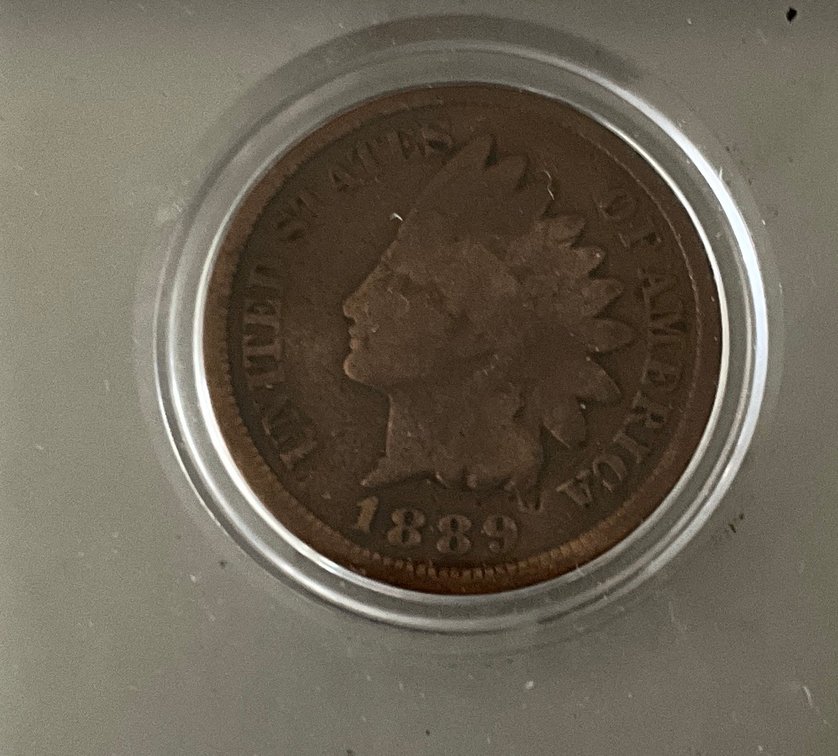 FR- 1889 United States Of America Wheat Penny