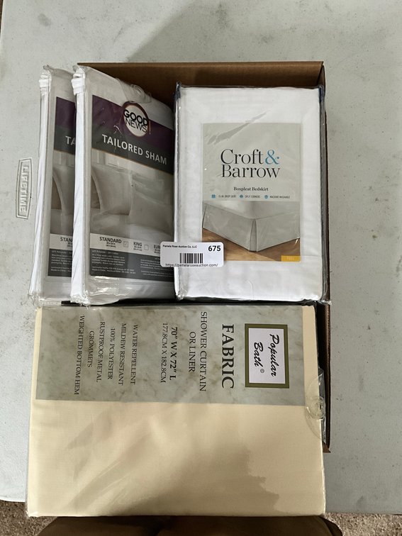 Bed skirt, Pillow Covers, Shower Curtain