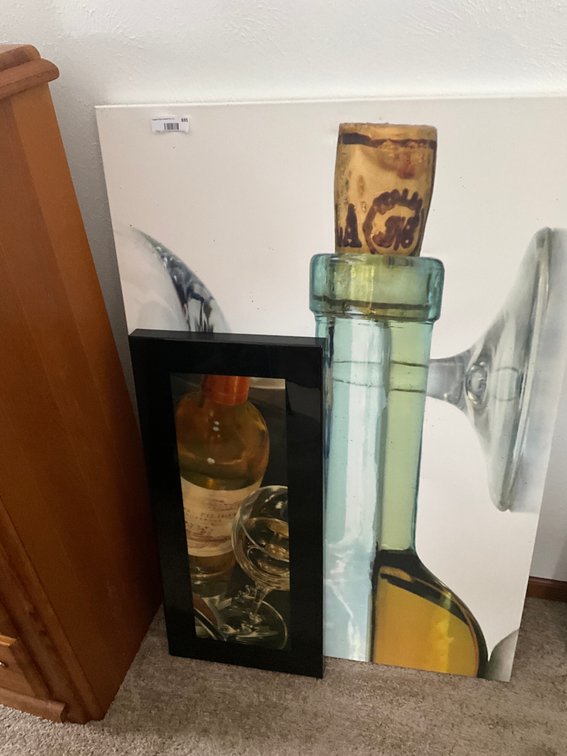 (2) Wine Prints