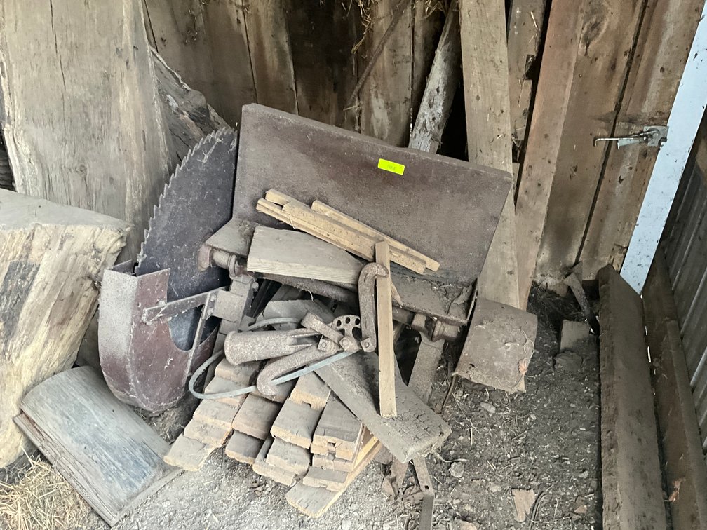 Scrap and Wood in Corner