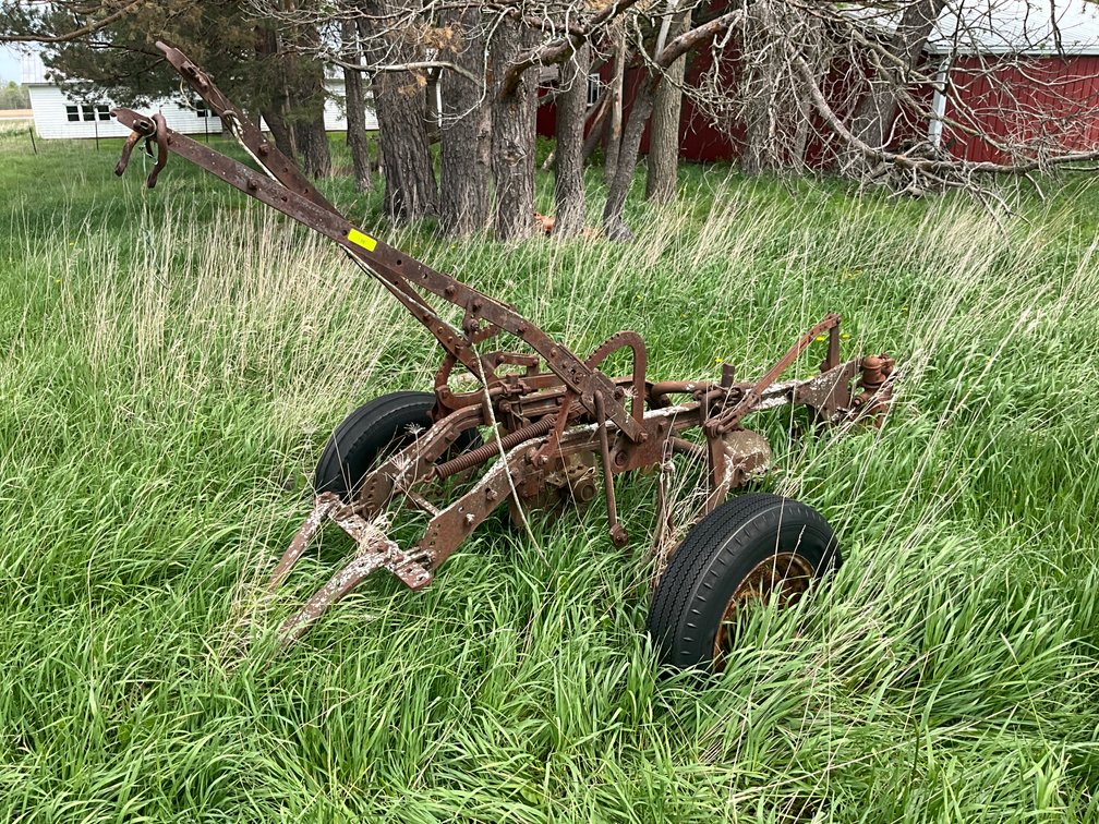 Plow for Two Single Rows