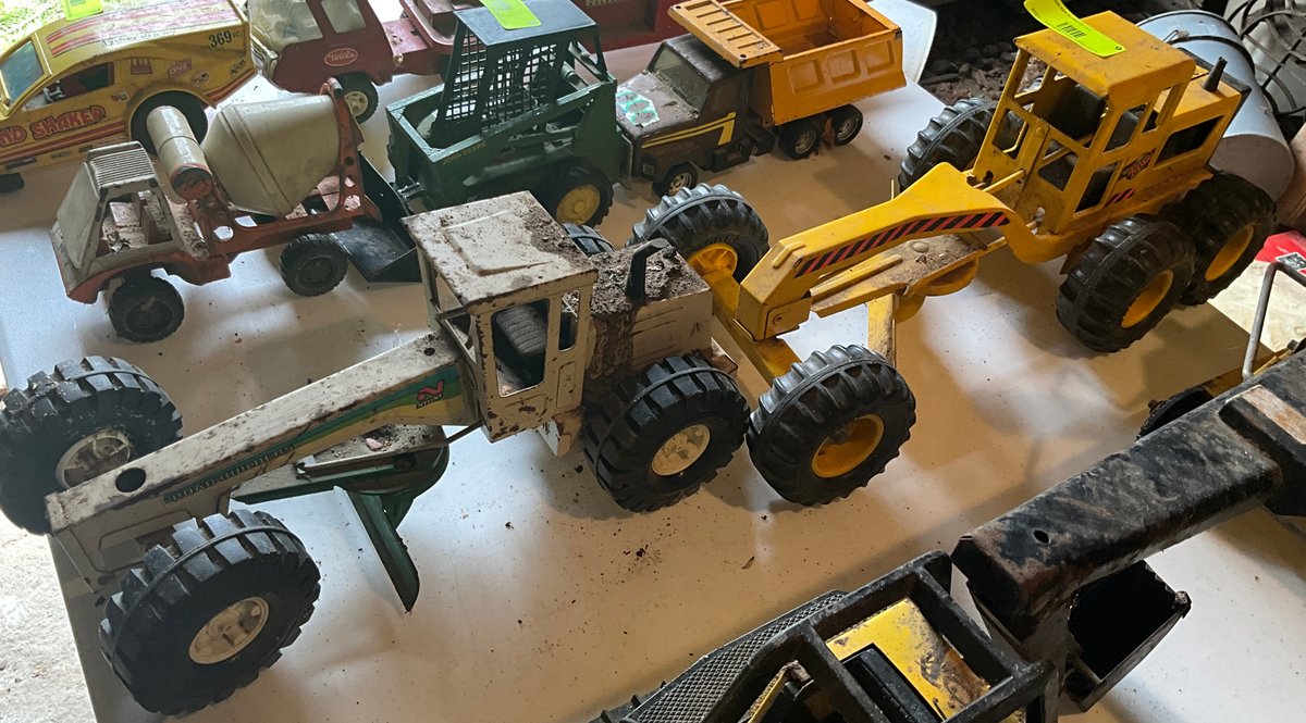 Metal Toy Tractors